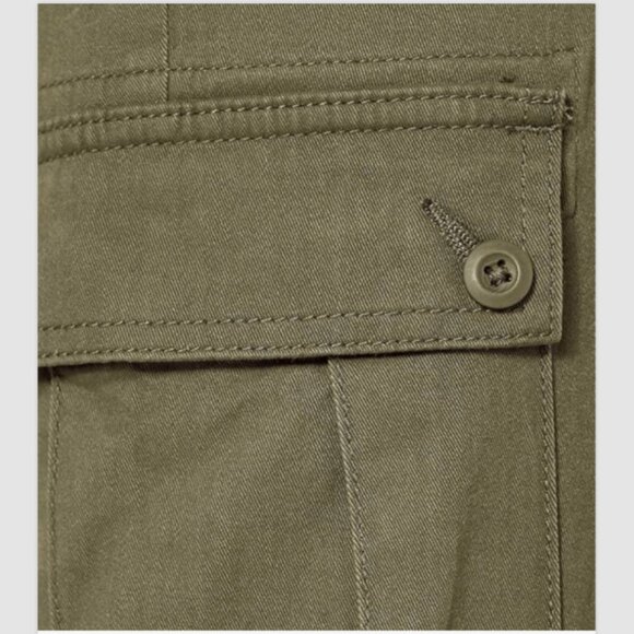 AMAZON ESSENTIALS Mens Straight Fit Stretch Cargo Pant Sz 42x30 Olive Green NWOT - Picture 6 of 6